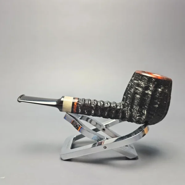 Mike Sebastian Bay Rusticated Apple with Horn (Estate) - Image 4