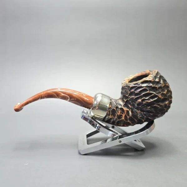 Peterson Derry XL02 Rusticated Bent Apple (New) - Image 4