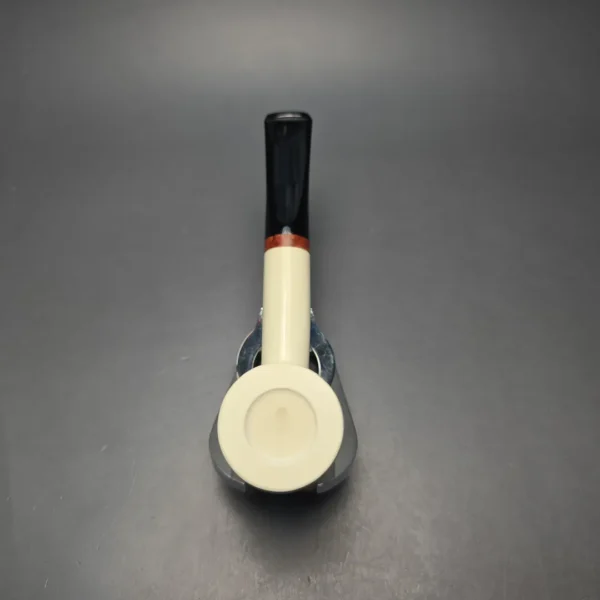 MBSD Meerschaum Deluxe Smooth "Whittler" Poker with Briar-Mortise (New) - Image 9