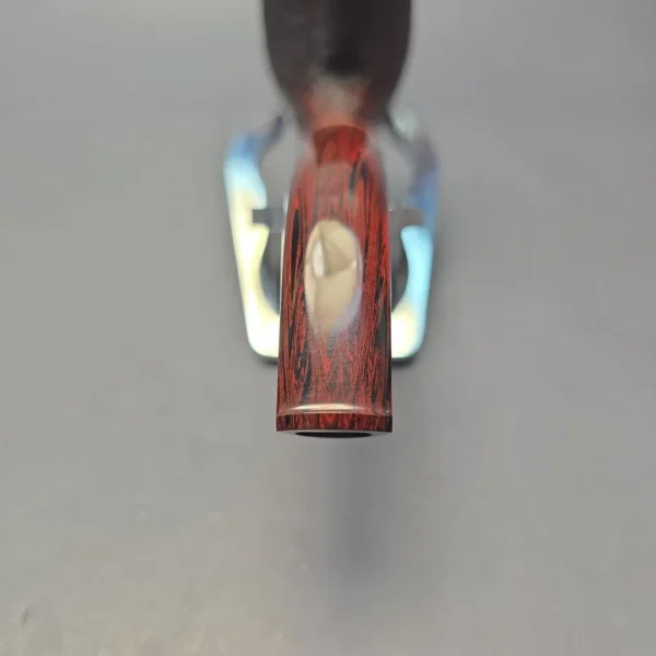 Nate Rose Sandblasted "Cardinal" Bent Billiard (Estate) - Image 9