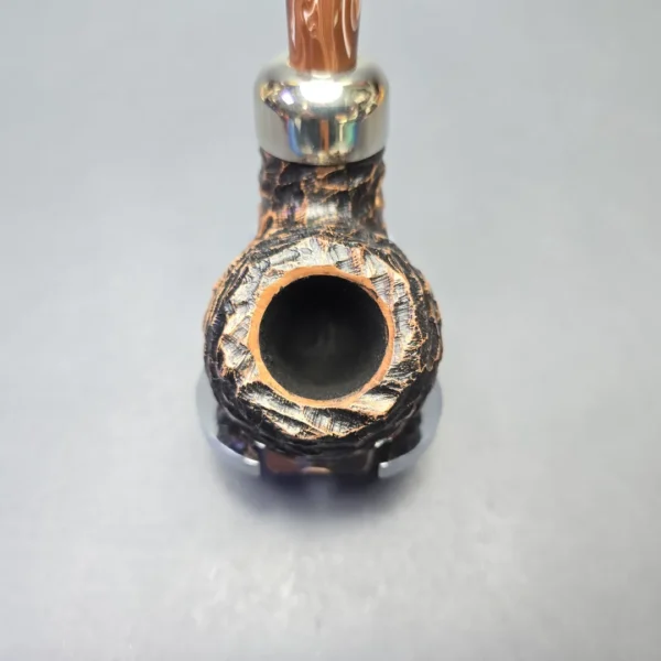 Peterson Derry XL02 Rusticated Bent Apple (New) - Image 6
