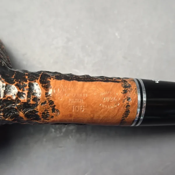 Peterson Dublin Filter 106 Rusticated Billiard (9mm) (New) - Image 10