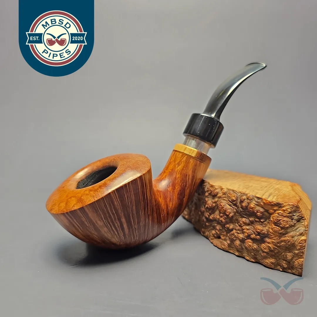 Poul Winslow B Grade Smooth Dublin with Silver (Estate)