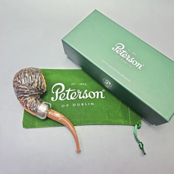 Peterson Derry XL02 Rusticated Bent Apple (New) - Image 14