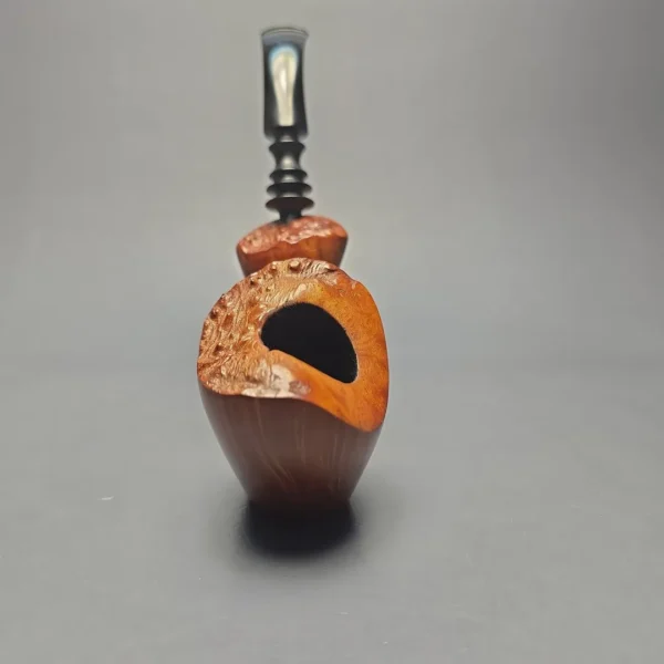 W.O. Larsen (c.1960s) Straight Grain (2) Extra Large Smooth Freehand Sitter (Estate) - Image 3