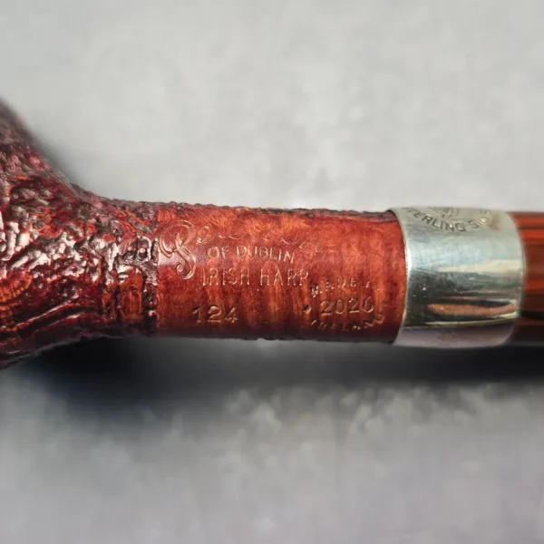 Peterson Irish Harp 124 Sandblasted Cutty with Silver (New) - Image 11