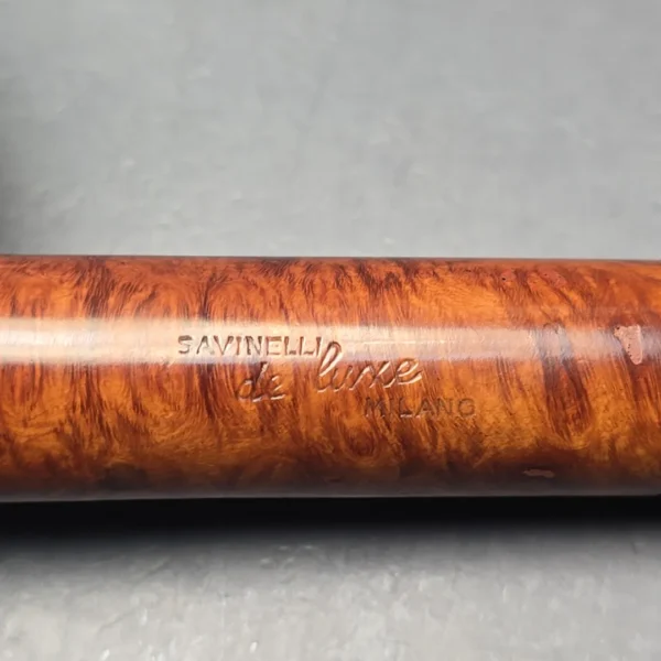 Savinelli De Luxe Milano 132 EX Smooth Pot (Estate) - Image 13