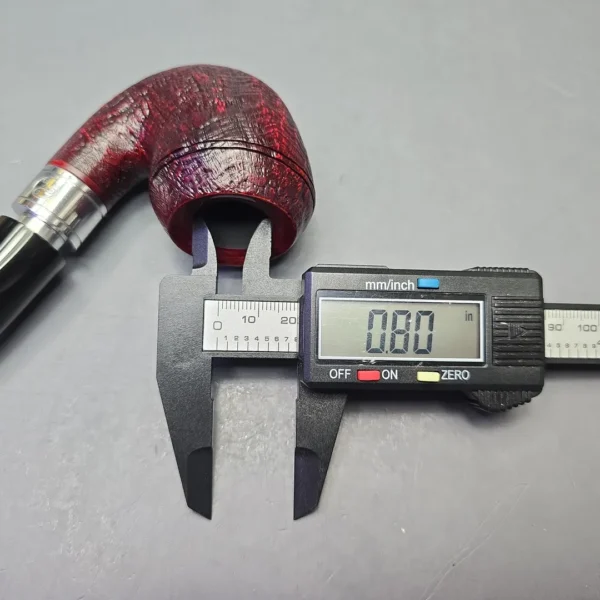Rattray's Monarch 15 Red Sandblasted Rhodesian with Chrome (9mm) (New) - Image 12