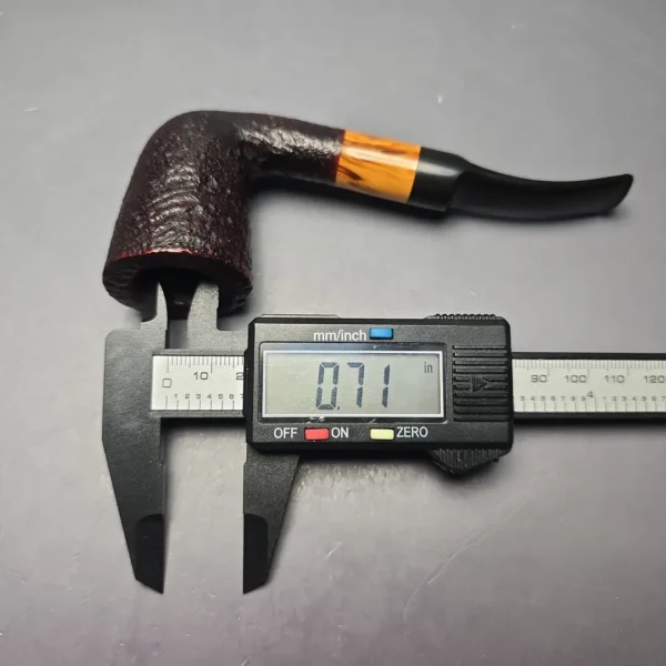 Stanwell (c.1980s) Buffalo 06 Sandblasted Dublin Estate Briar Pipe, Danish Estates - Image 12
