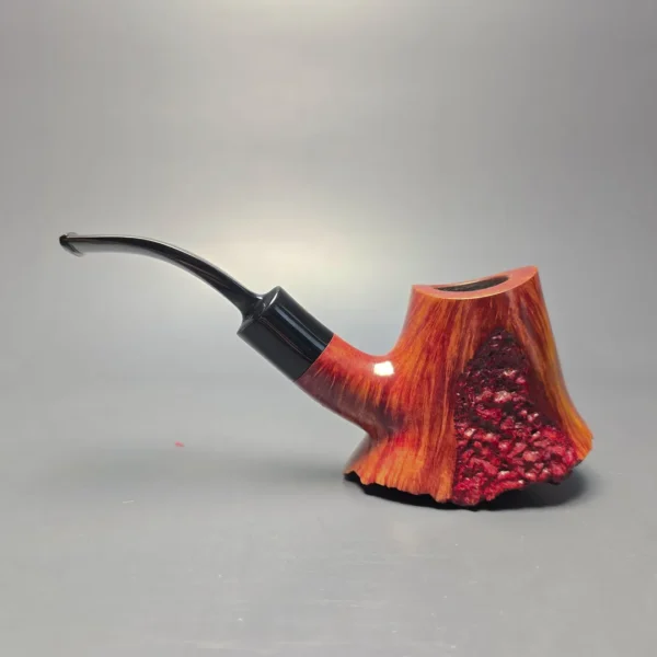 Poul Winslow Crown Viking Partially Rusticated Volcano Sitter (Estate) - Image 10