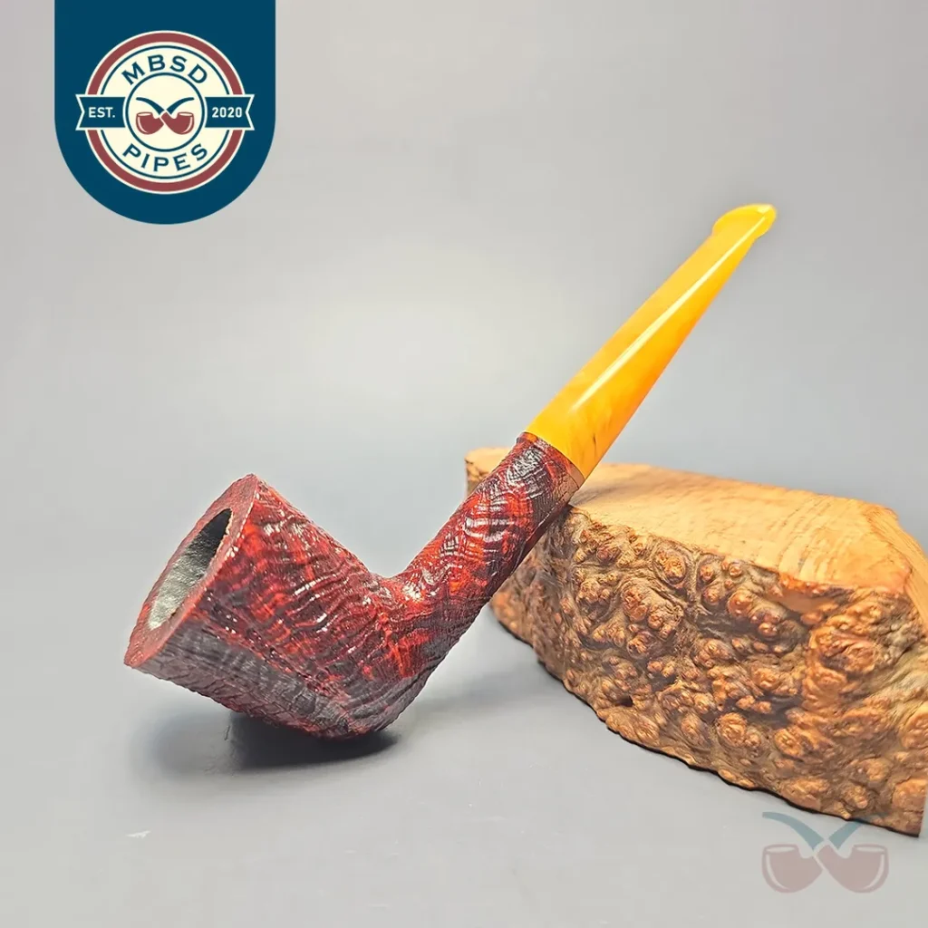 BriarWorks Classic C61 Crimson Sandblasted Dublin (New)