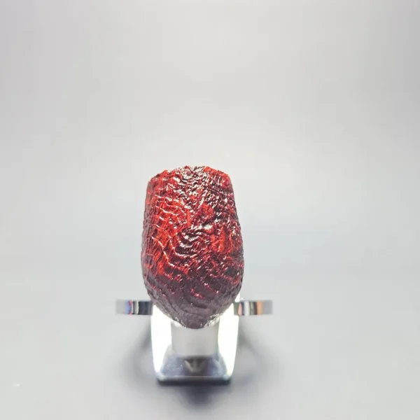 BriarWorks Classic C13 Crimson Sandblasted Bent Billiard (New) - Image 3