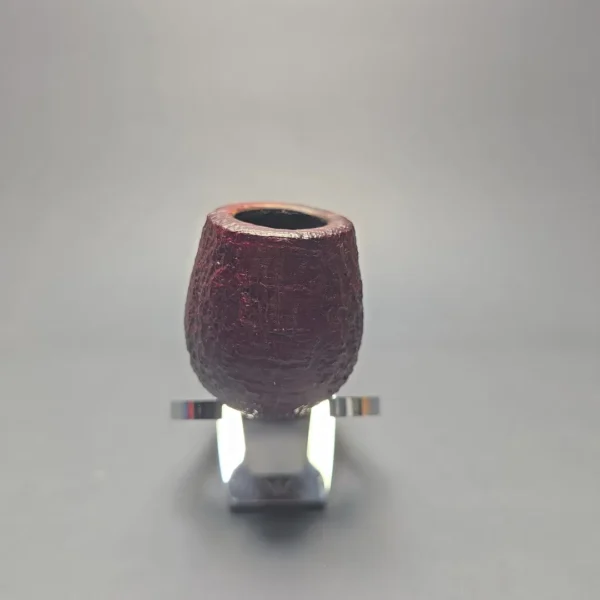 Abe Herbaugh Sandblasted Billiard with Musk Ox Horn (Estate) - Image 3
