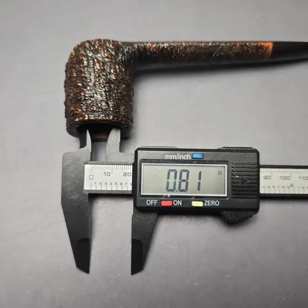 Savinelli Capri Root Briar 804 KS Rusticated Canadian (Estate) - Image 12