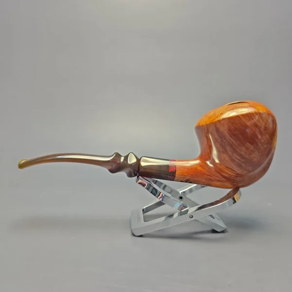 Randy Wiley Large Feather Carved Freehand (Estate) - Image 10