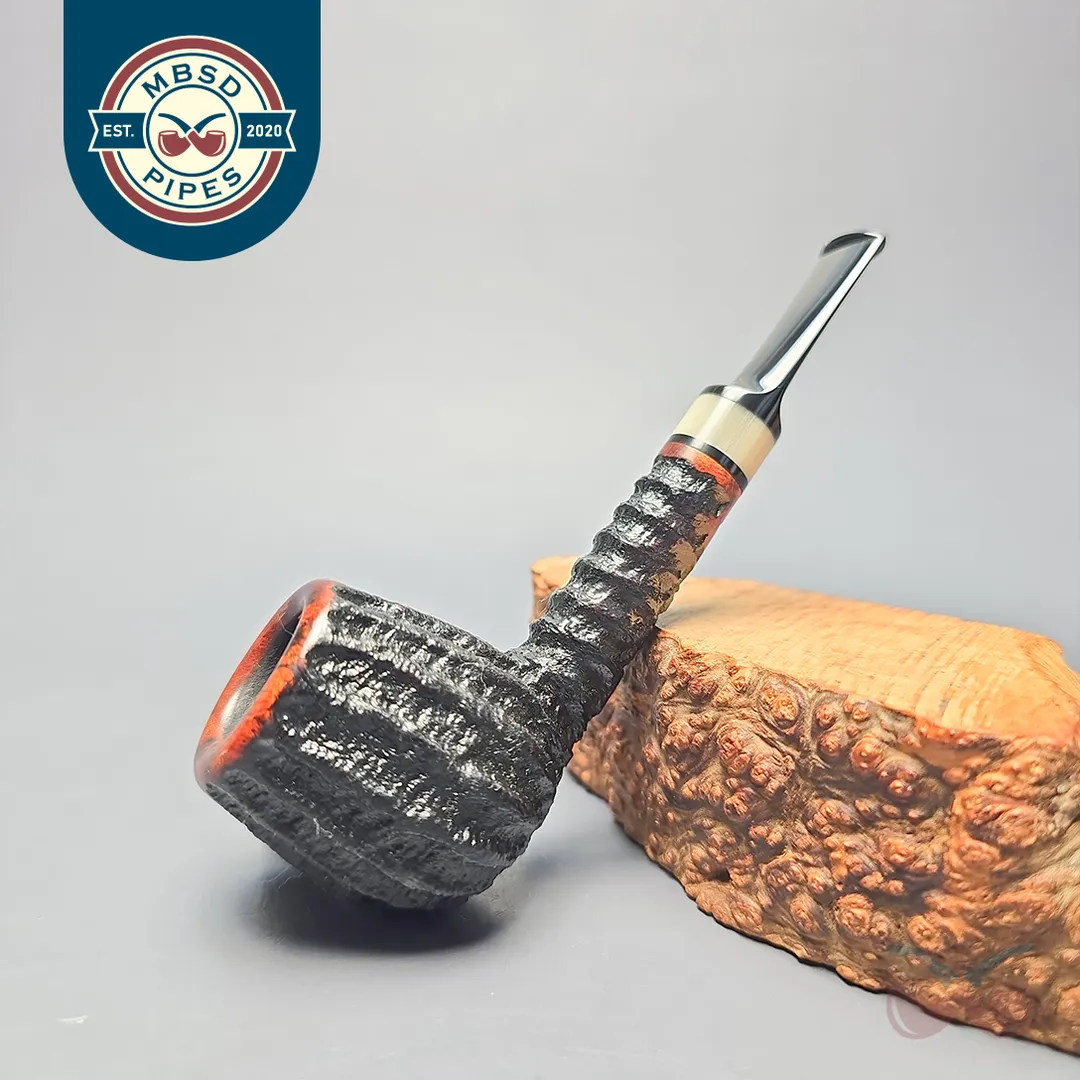 Mike Sebastian Bay Rusticated Apple with Horn (Estate)