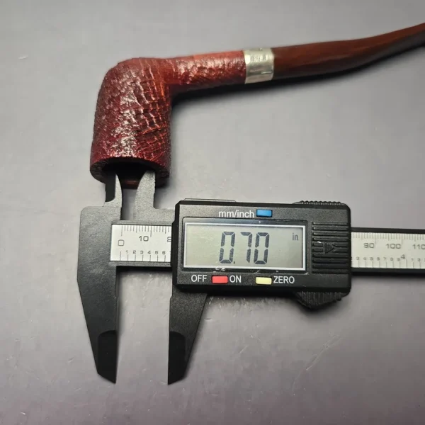 Peterson Irish Harp 124 Sandblasted Cutty with Silver (New) - Image 3