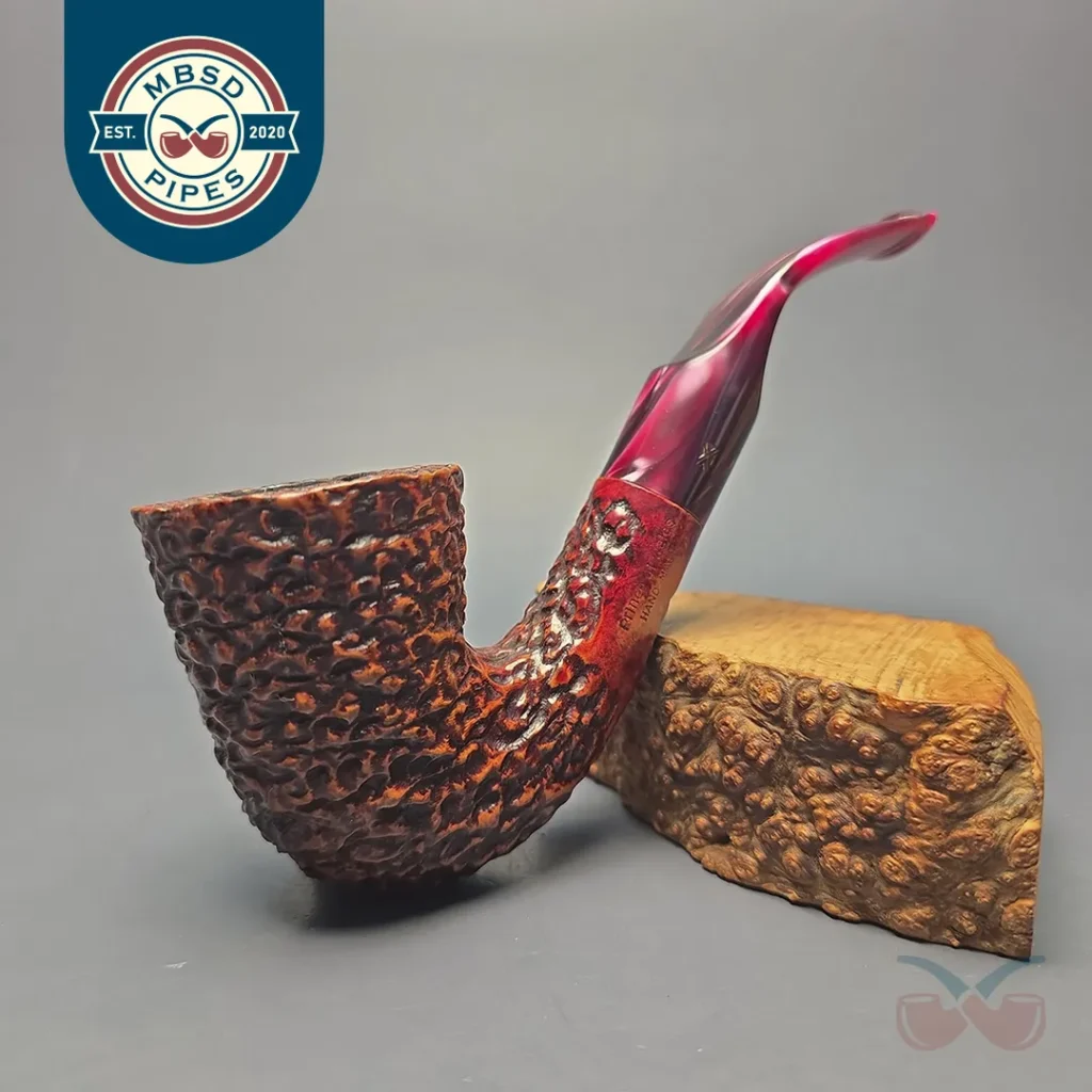 Prince of Wales Hand Made Rusticated Oversized Bent Dublin (Estate)