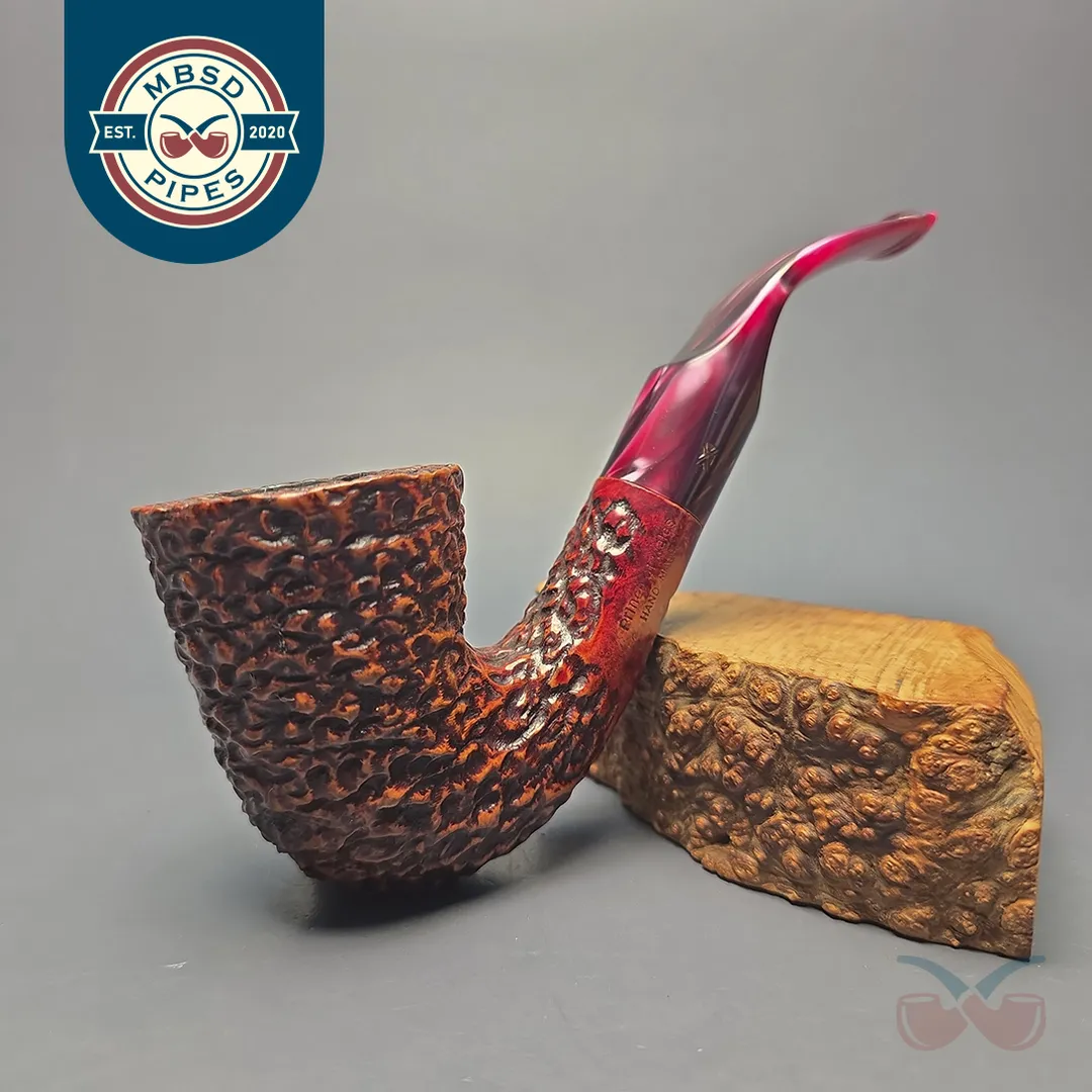 Prince of Wales Hand Made Rusticated Oversized Bent Dublin (Estate)