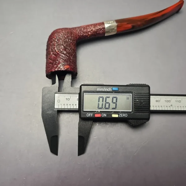 Peterson Irish Harp 124 Sandblasted Cutty with Silver (New) - Image 12