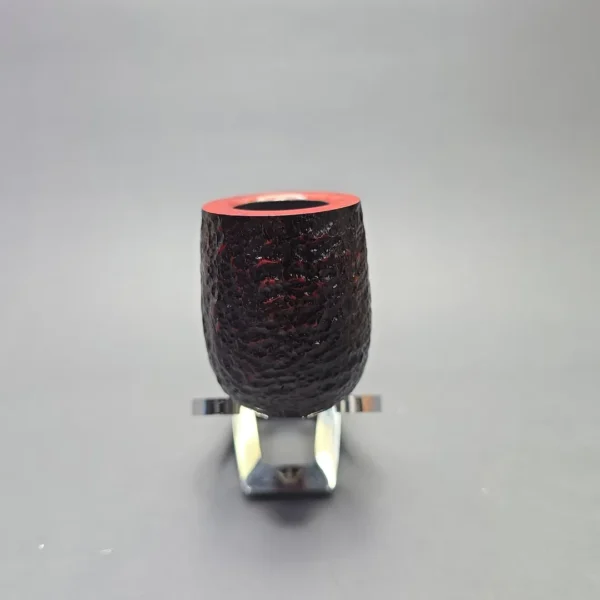 Savinelli Roma Lucite 111 KS Partially Rusticated Billiard (6mm) (New) - Image 3