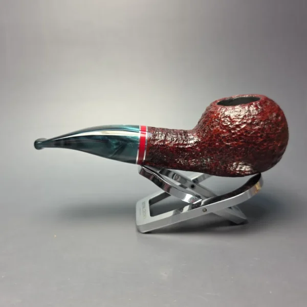 Savinelli 2026 Saint Nicholas 320 KS Rusticated Author (6mm) (New) - Image 4