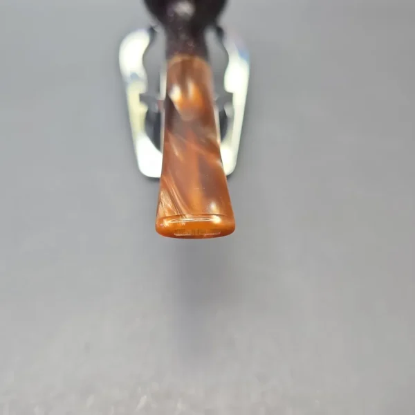 Savinelli Roma Lucite 111 KS Partially Rusticated Billiard (6mm) (New) - Image 5
