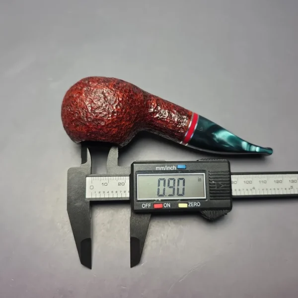 Savinelli 2026 Saint Nicholas 320 KS Rusticated Author (6mm) (New) - Image 9