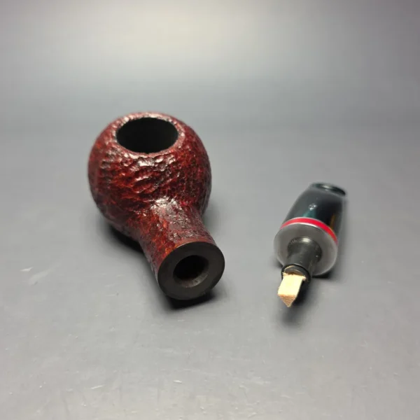 Savinelli 2026 Saint Nicholas 320 KS Rusticated Author (6mm) (New) - Image 10