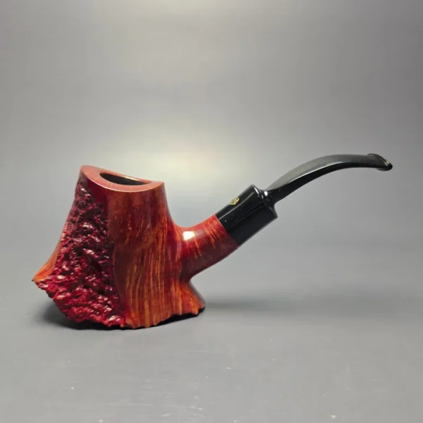 Poul Winslow Crown Viking Partially Rusticated Volcano Sitter (Estate) - Image 12