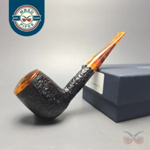 Savinelli Tortuga 111 KS Rusticated Billiard (6mm) (New)
