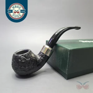 Peterson Army 03 Sandblasted Bent Apple with Nickel (9mm) (New)