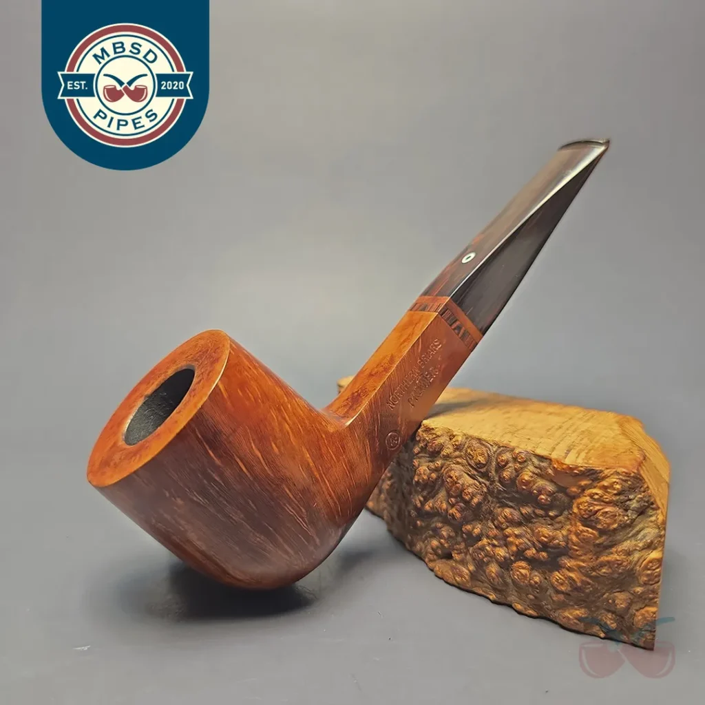 Northern Briars Bruyere Premier (4) Smooth Panel Shank Billiard (Estate)