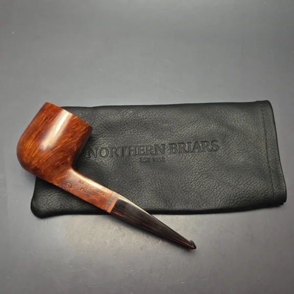 Northern Briars Bruyere Premier (4) Smooth Panel Shank Billiard (Estate) - Image 15