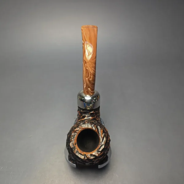 Peterson Derry XL02 Rusticated Bent Apple (New) - Image 8