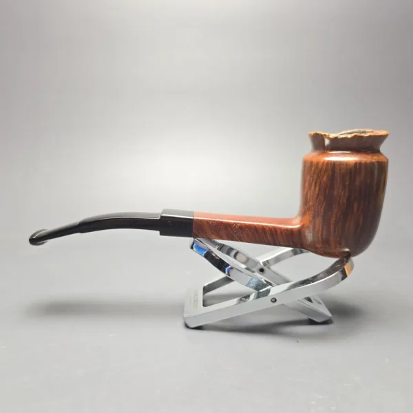 Charatan's Make (First Lane Era; c.1961-5) Supreme Extra Large Smooth Panel Shank Freehand (Estate) - Image 4