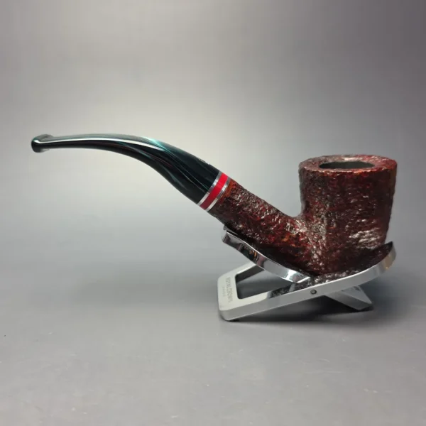 Savinelli 2026 Saint Nicholas 611 Rusticated Bent Dublin (6mm) (New) - Image 5