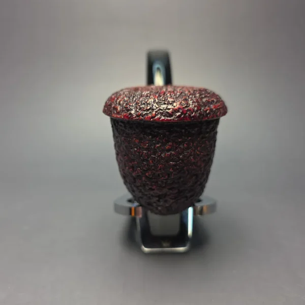 Ser Jacopo (c.1994-97) R1 Maxima Rusticated Calabash with Silver (Estate) - Image 3