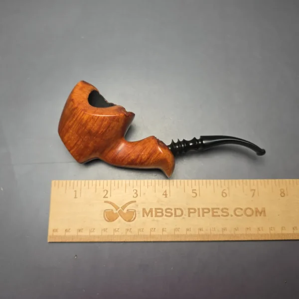 W.O. Larsen (c.1960s) Straight Grain (2) Extra Large Smooth Freehand Sitter (Estate) - Image 13