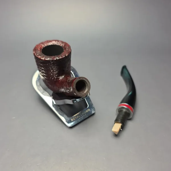 Savinelli 2026 Saint Nicholas 611 Rusticated Bent Dublin (6mm) (New) - Image 11