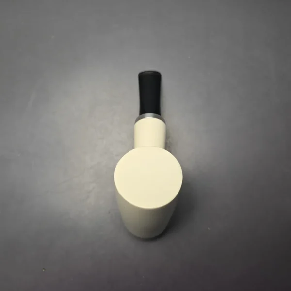MBSD Meerschaum Silver Smooth Reverse Calabash Poker (New) - Image 10