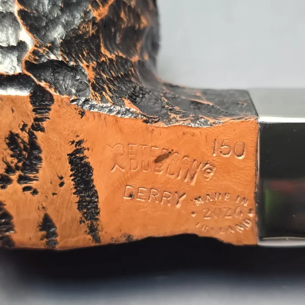 Peterson Derry 150 Rusticated Bulldog with Nickel (New) - Image 5