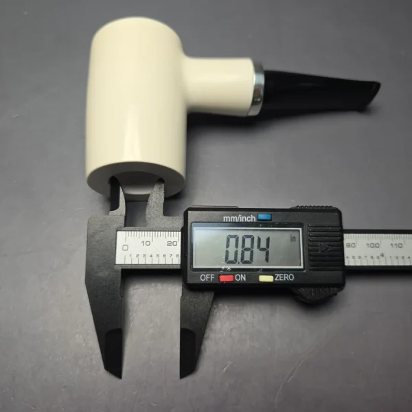 MBSD Meerschaum Silver Smooth Reverse Calabash Poker (New) - Image 12