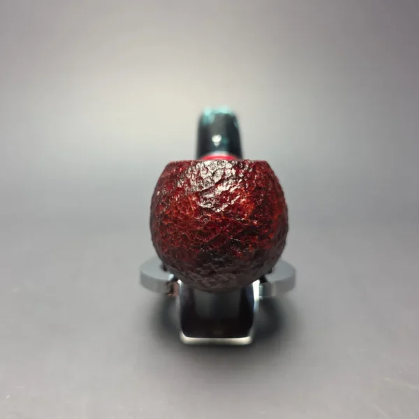 Savinelli 2026 Saint Nicholas 642 Rusticated Bent Apple (6mm) (New) - Image 4