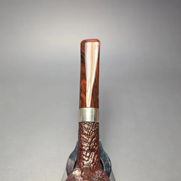 Peterson Irish Harp 107 Sandblasted Billiard with Silver (New) - Image 7