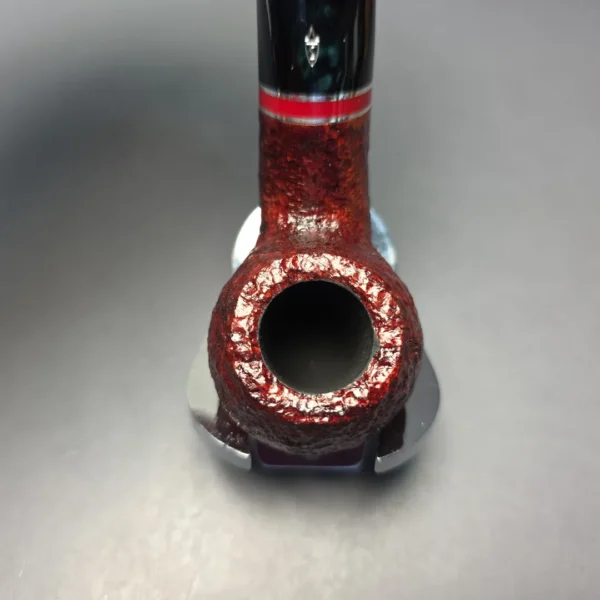 Savinelli 2026 Saint Nicholas 642 Rusticated Bent Apple (6mm) (New) - Image 6