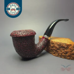 Ser Jacopo (c.1994-97) R1 Maxima Rusticated Calabash with Silver (Estate)