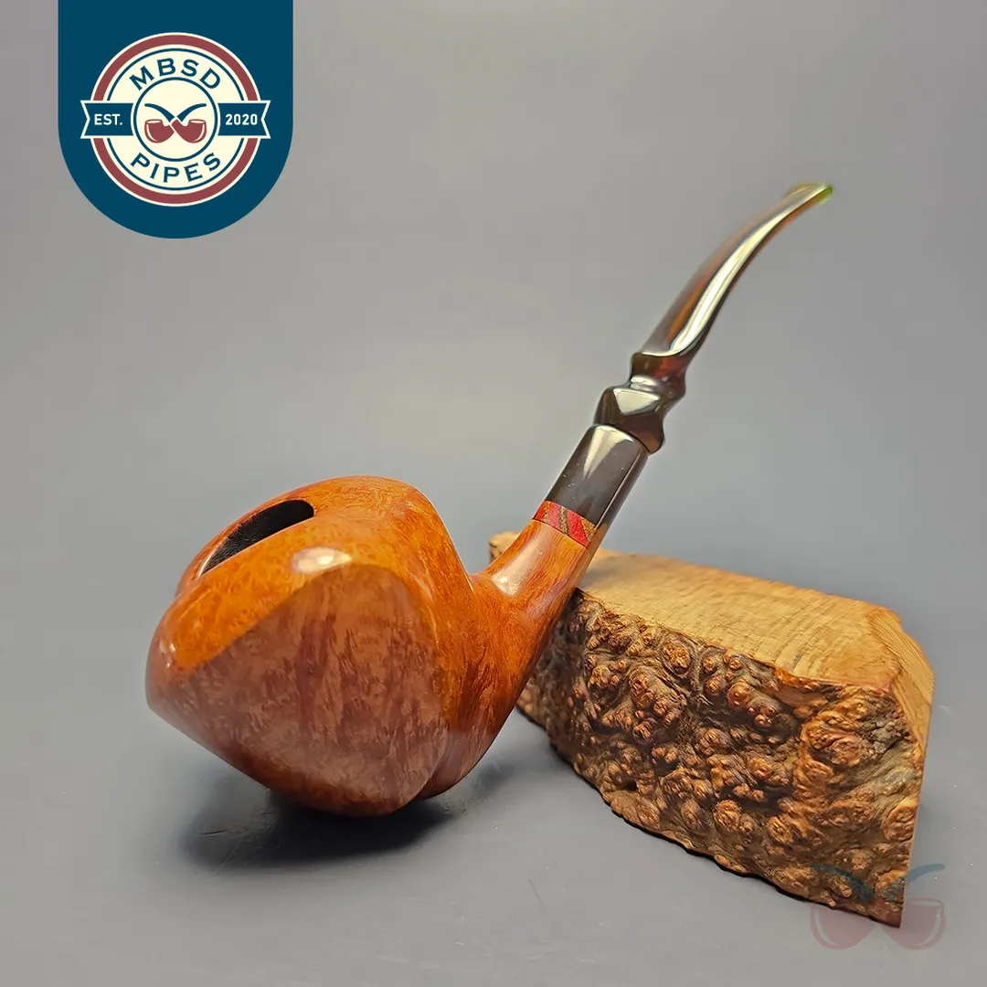 Randy Wiley Large Feather Carved Freehand (Estate)