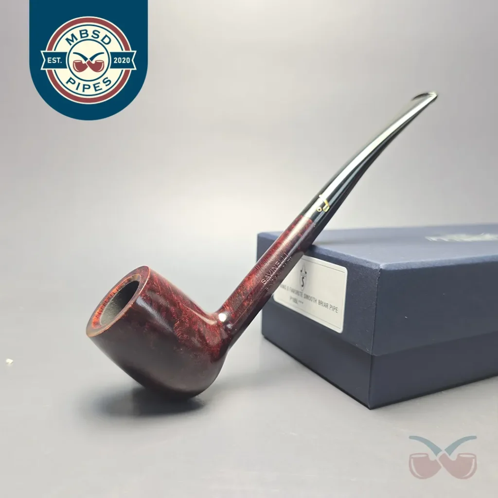Savinelli Bing's Favorite Smooth Billiard (6mm) (New)