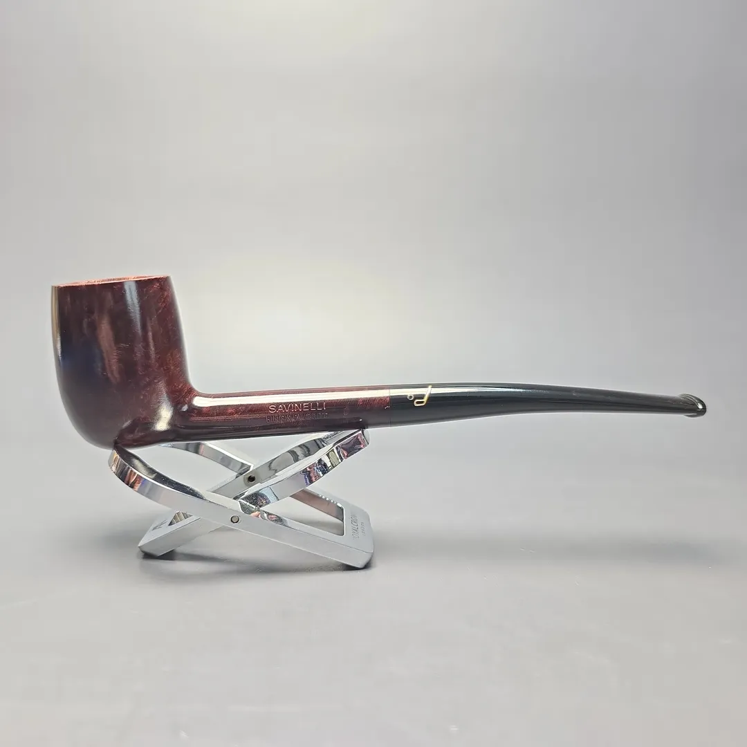 Savinelli Bing's Favorite Smooth Billiard (6mm) (New) - Image 2